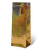 Foil Paper Wine Bottle Bag  - Gold