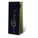 Gold Pour Some Cheer Wine Bottle Gift Bag