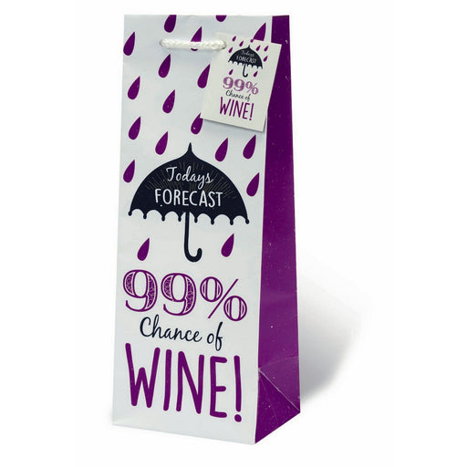 Today's Forecast Wine Bottle Gift Bag