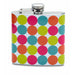 6 OZ Polka Dots Flask