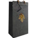 BB2 GL Black - Handmade Paper Two Bottle Bags - Must order in 6's