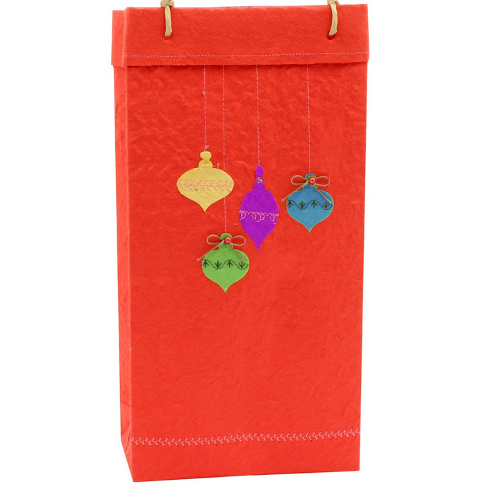 BB2 Ornaments - Handmade Paper Wine Bags - Must order in 6's