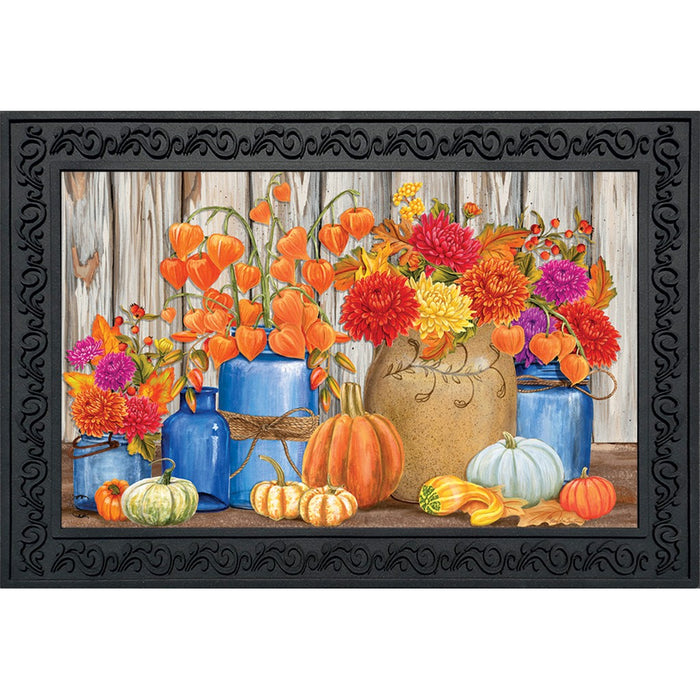 Fall Mason Jars Doormat — Parrotcha