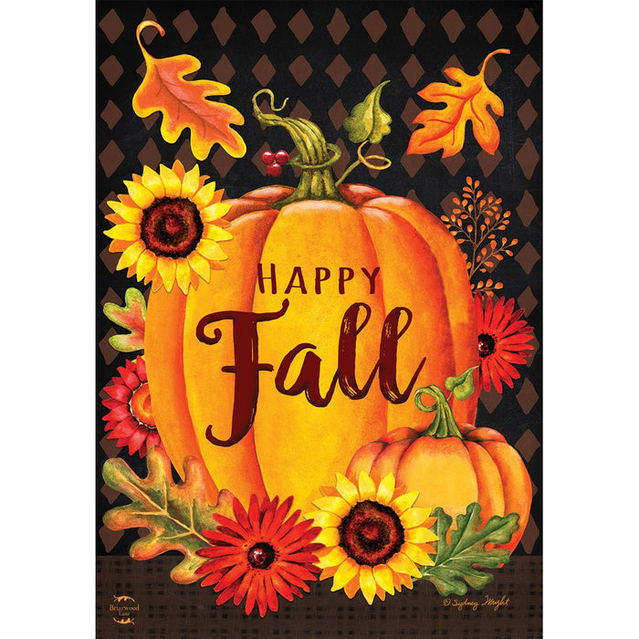 Happy Fall Pumpkin Garden Flag