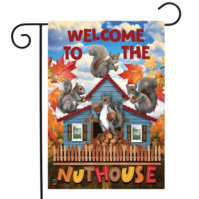 Nuthouse Garden Flag