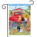 Spring Day Puppies Garden Flag