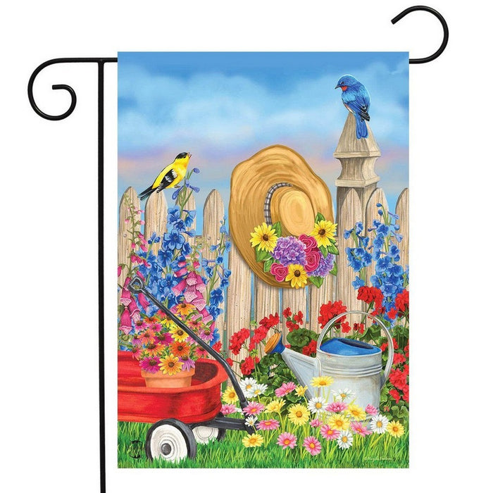 Green Thumb Garden Flag