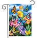 Butterflies In The Garden Garden Flag