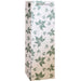 DG1 Green Leaves - Decorative Glitter Printed Paper Bottle Bags - Must order in 6's