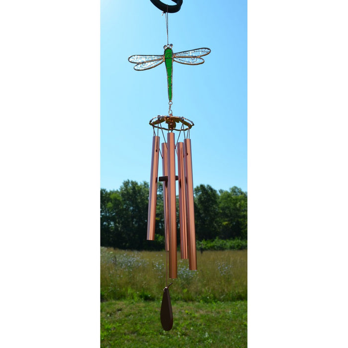 Green Dragonfly Wind Chime