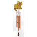 Tan Cat Small Wind Chime