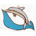 Stained Glass Dolphin Suncatcher