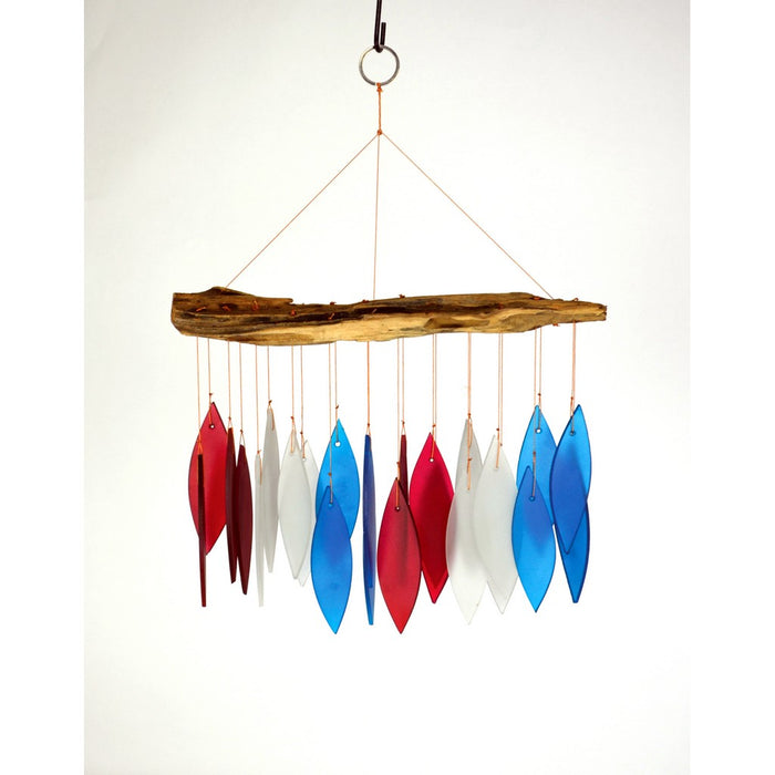 Red, White, & Blue Driftwood Chime