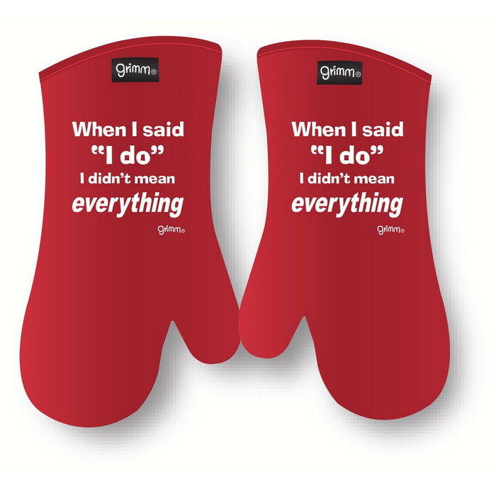 When I said I do I didn't mean everything Oven Mitt