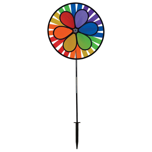 Rainbow Dazy Wheel Ground Spinner