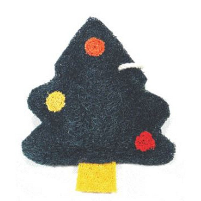 Christmas Tree Loofah Kitchen Scrubber