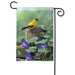 Goldfinch Perch Garden Flag