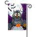 Moonlight Owl Garden Flag