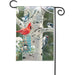 Winter Birds Garden Flag