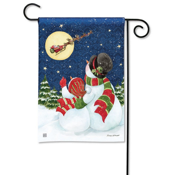 Santa Tracker Garden Flag