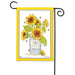 Sunflowers and Bees Garden Flag