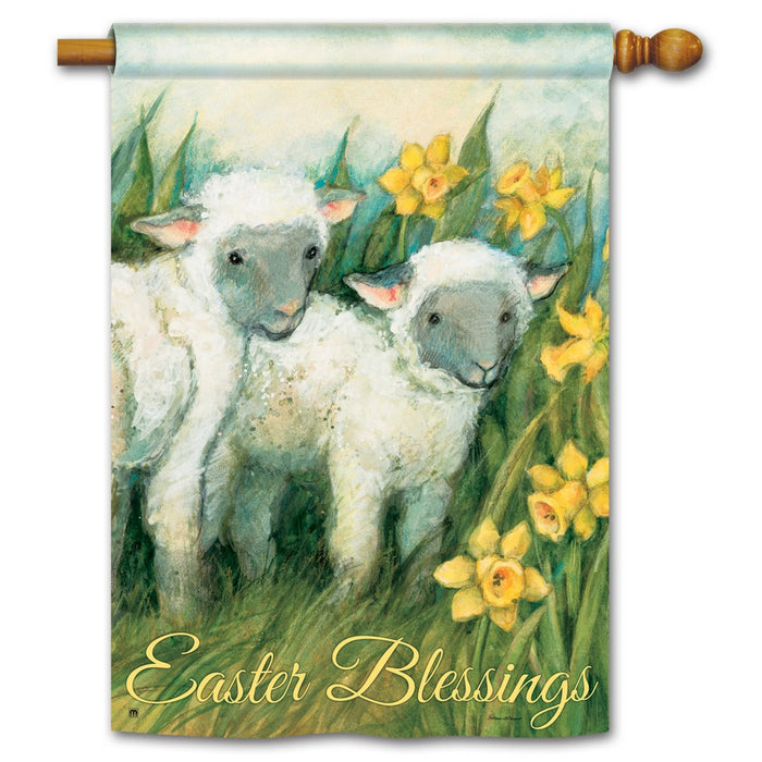 Easter Blessings Standard Flag