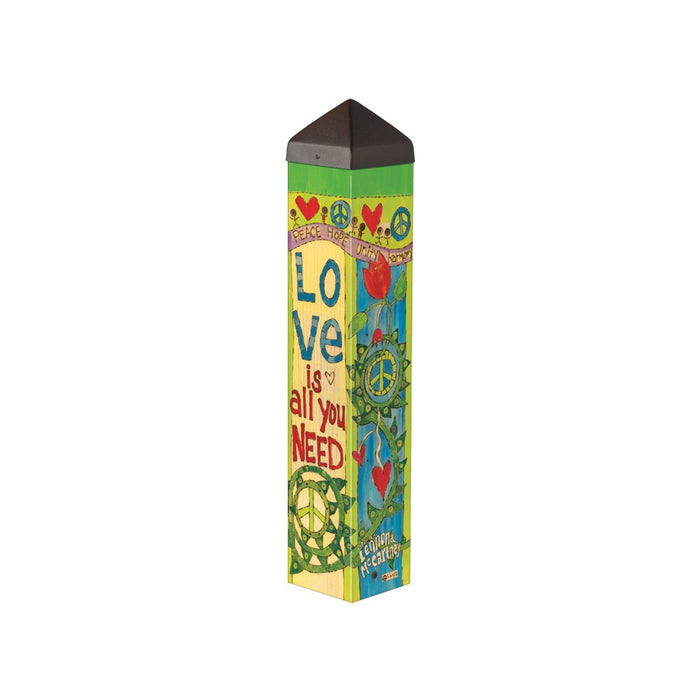 Love Is All You Need 20 inch Lyric Pole + Freight