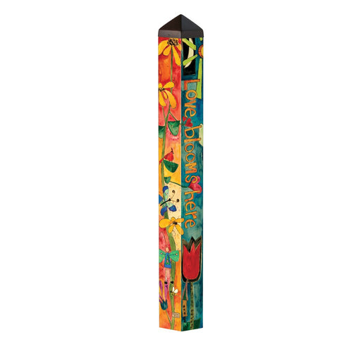 Love Garden 40" Art Pole + Freight