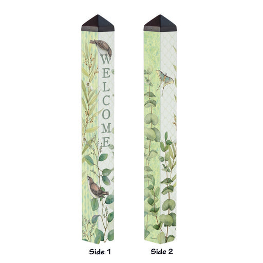 Eucalyptus Welcome 40" Art Pole + Freight