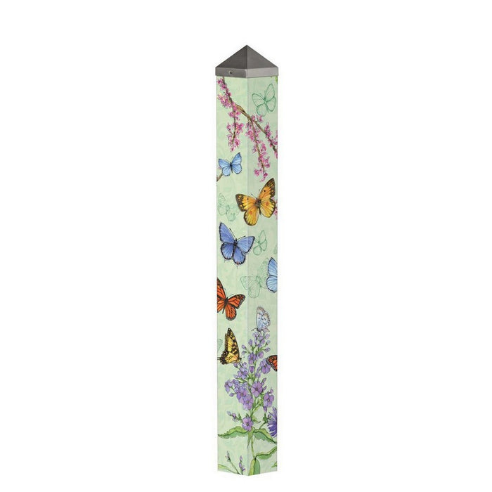 Butterfly Dance 40" Art Pole