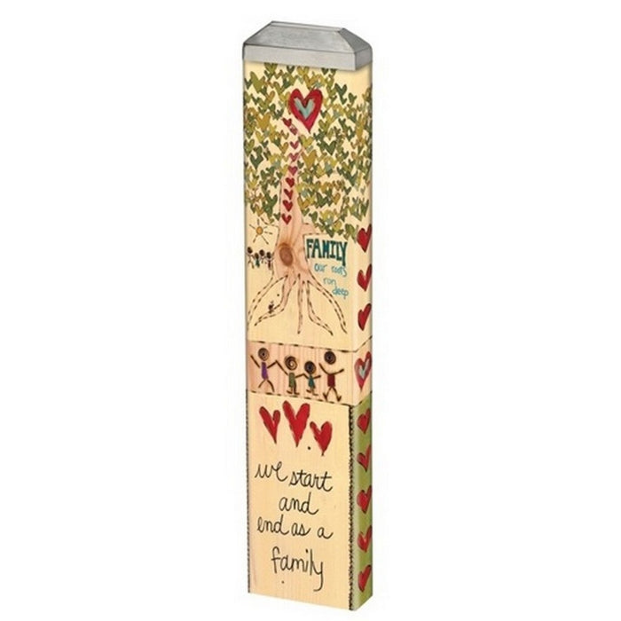 Team Family 13" Mini Art Pole