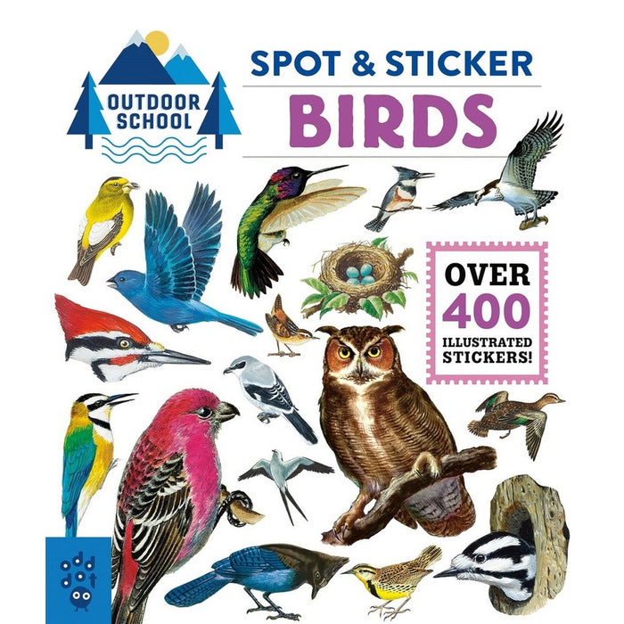 Outdoor School Spot & Sticker Birds