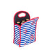 Neoprene 6-Pack Tote - Stripes & Anchors