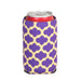 Neoprene Can Cooler - Purple & Yellow