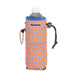 Neoprene Water Bottle Cooler - Orange & Blue