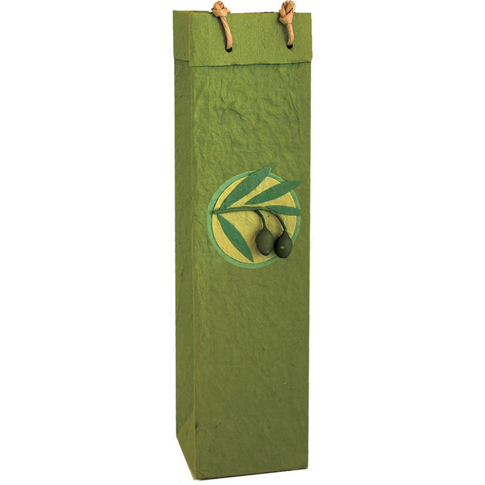 OB1 Castilla Olive - Handmade Paper Olive Oil Bottle Bags - Must order in 6's