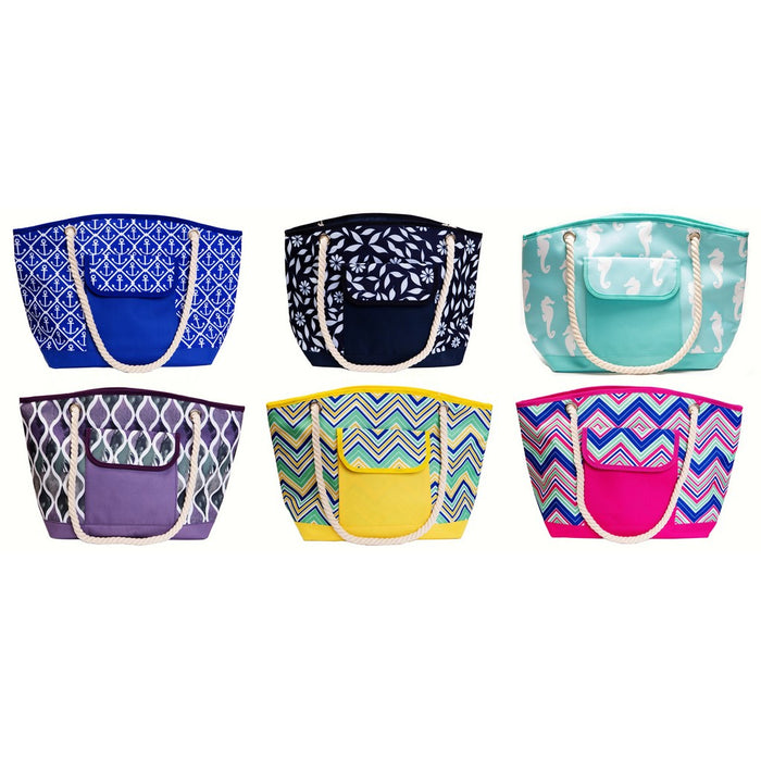 Insulated Beach Tote Assortment