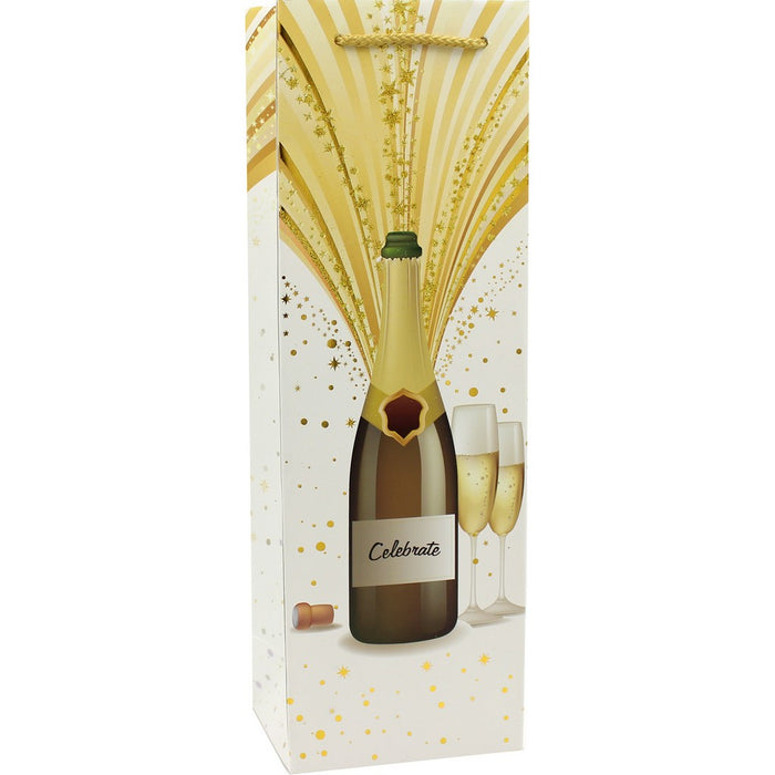 P1 Champagne - Printed Paper Wine Bags - Must order in 6's