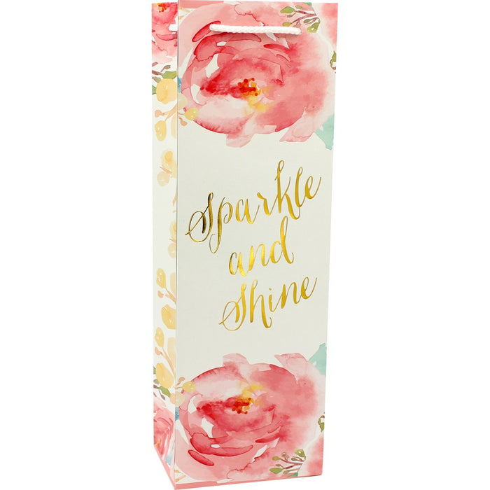 P1 Sparkle - Printed Paper Wine Bags - Must order in 6's