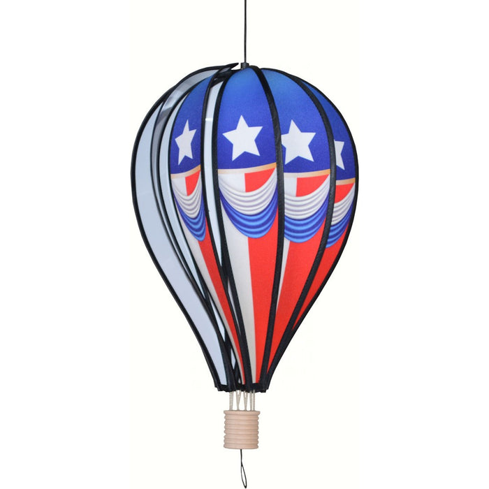 Vintage Patriotic 18 inch Hot Air Balloon