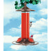 Glass and Metal Hummingbird Feeder Must order in 2's