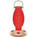 Red Hobnail Hummingbird Feeder