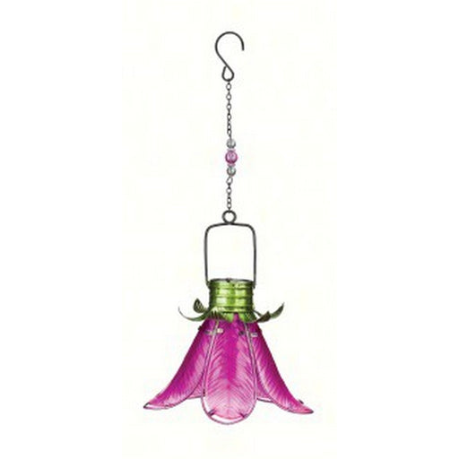 Solar Flower Lantern Pink Lily