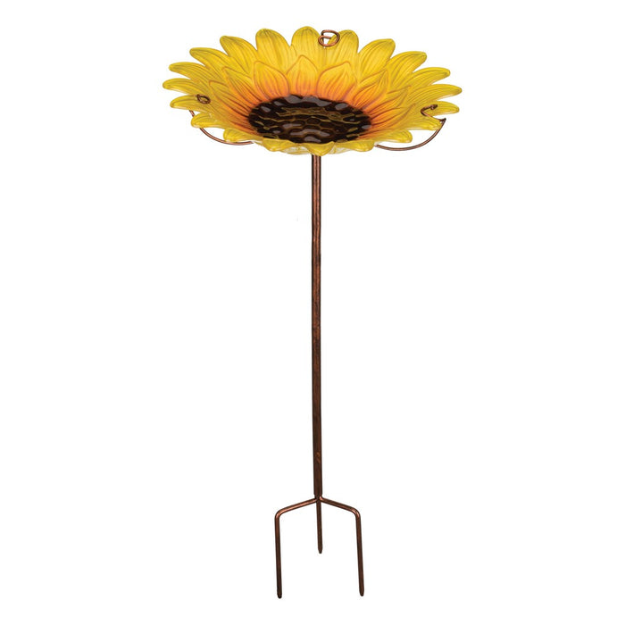 Birdbath/Feeder Stake - Sunflower