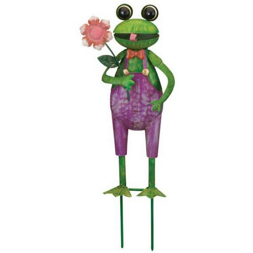 Frog Stake 15" Purple