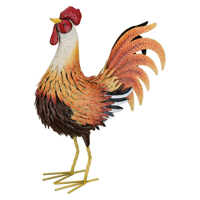 Sunburst Rooster Decor Medium