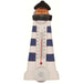 Blue & White Striped Lighthouse Striped Small Window Thermometer