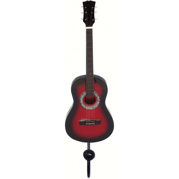 Red & Black Spanish Guitar Single Wallhook