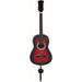 Red & Black Spanish Guitar Single Wallhook