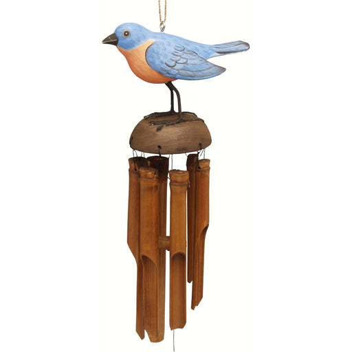 Bluebird Bamboo Windchime